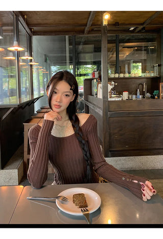 coffee color sweater