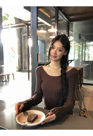 coffee color sweater