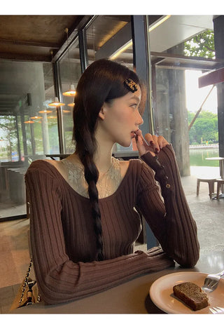 coffee color sweater