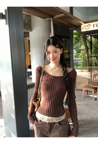 coffee color sweater