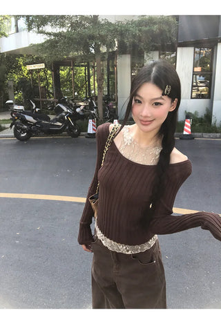 coffee color sweater