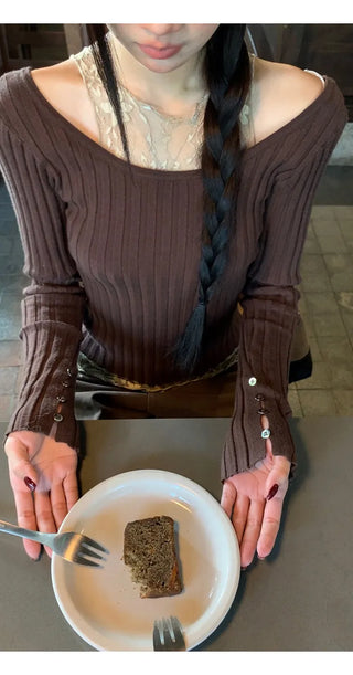 coffee color sweater