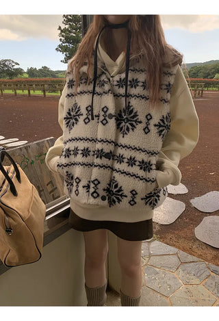 bandage quilted vest