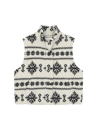 bandage quilted vest