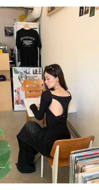black korean top