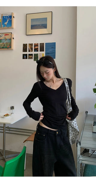 black korean top