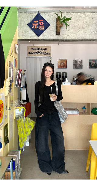 black korean top