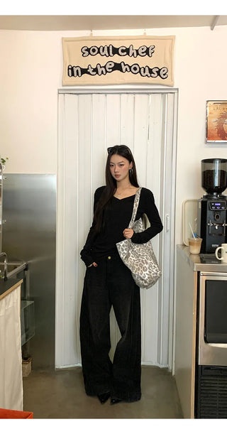 black korean top