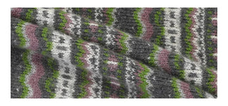 striped knit cardigan