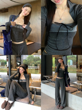 korean two-piece set