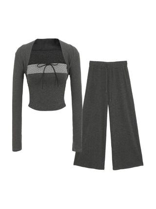 korean two-piece set