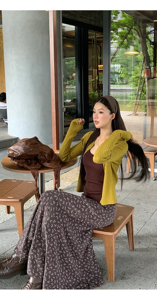 versatile knit cardigan