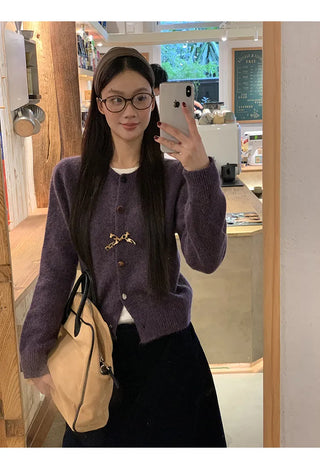 korean knit cardigan