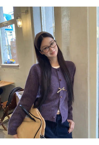 korean knit cardigan