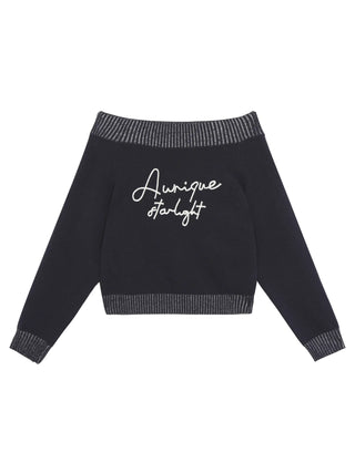 blue diagonal sweater