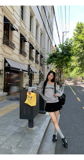 black korean Jacket Suit