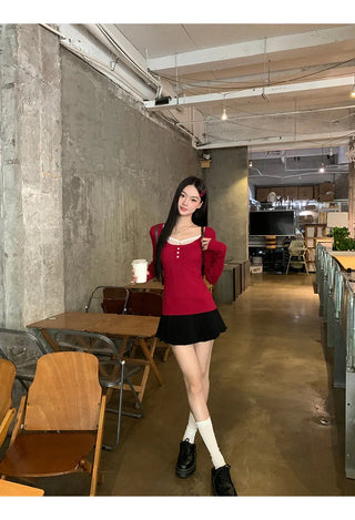 black korean Jacket Suit