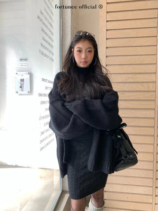 twisted flower skirt