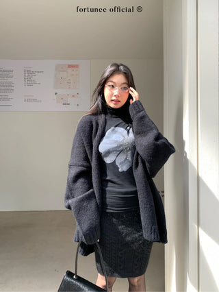 twisted flower skirt