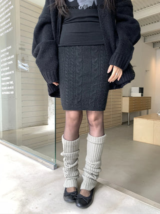 twisted flower skirt