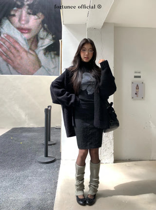 flower rhinestone tee