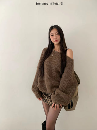 coffee loose sweater