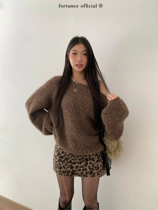 coffee loose sweater