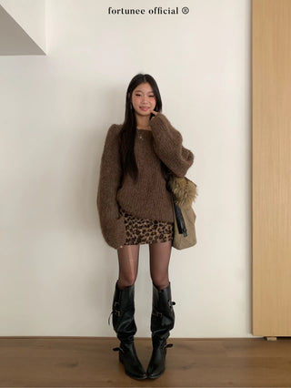 coffee loose sweater