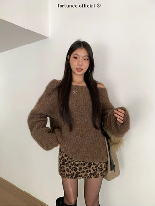 coffee loose sweater