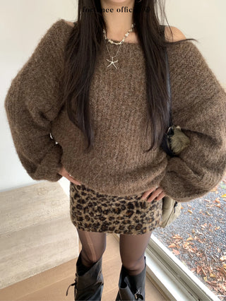 coffee loose sweater
