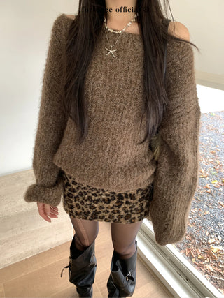 coffee loose sweater