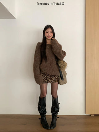 coffee loose sweater