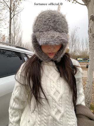 turtleneck twist sweater