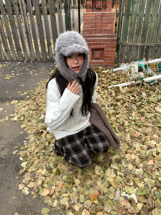 turtleneck twist sweater