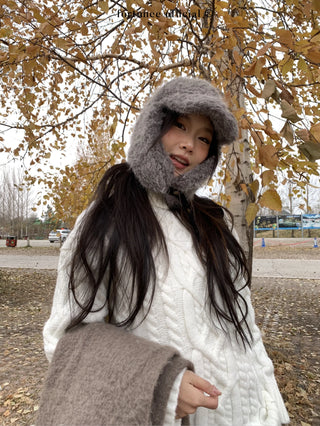 turtleneck twist sweater