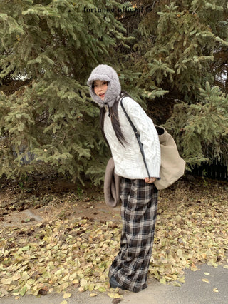 turtleneck twist sweater