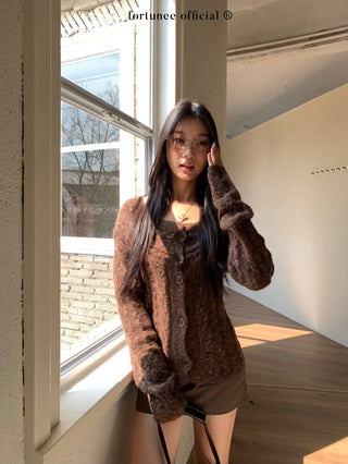 off-shoulder cardigan