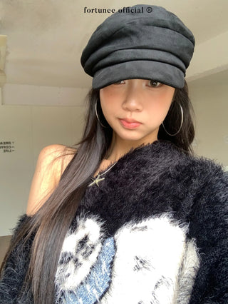 cat jacquard sweater