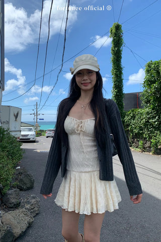 lace suspender dress