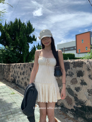 lace suspender dress