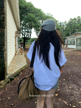 snowflake cotton tee