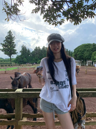 snowflake cotton tee