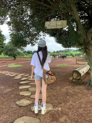 snowflake cotton tee