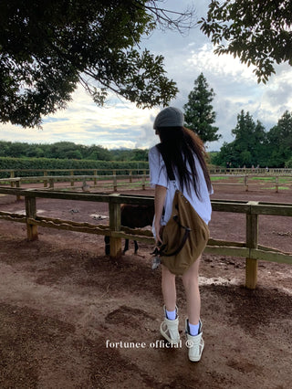 snowflake cotton tee