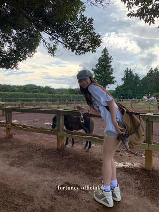 snowflake cotton tee