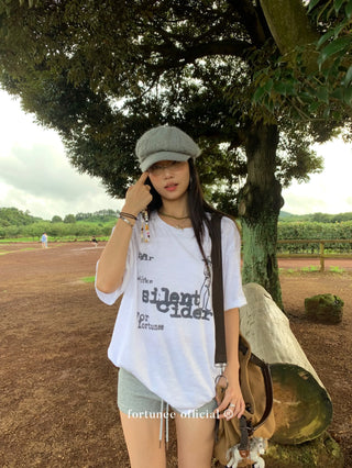 snowflake cotton tee