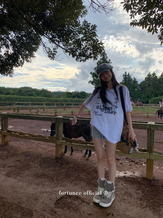 snowflake cotton tee