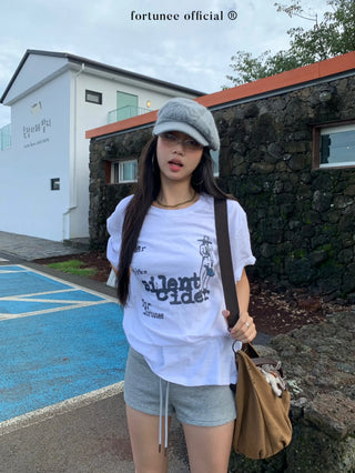 snowflake cotton tee