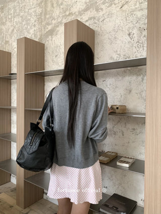 striped spaghetti dress