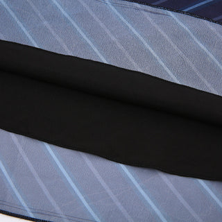 Stripe chiffon skirt